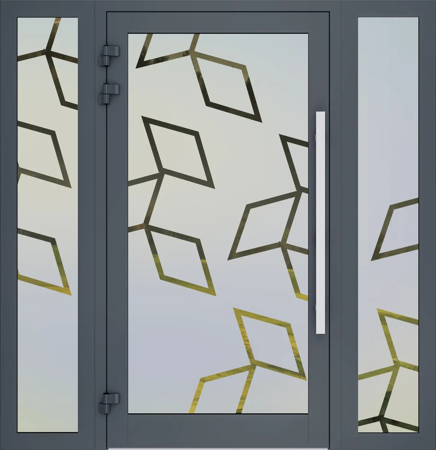 AP Fensterbau, Sandgestrahlte Scheibe – Beispiel 8