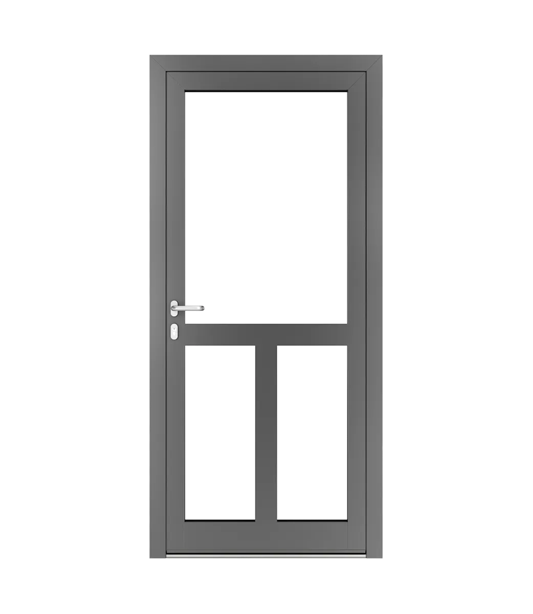 AP Fensterbau, Schnürungen in Aluminiumtüren - Beispiel Nr. 6