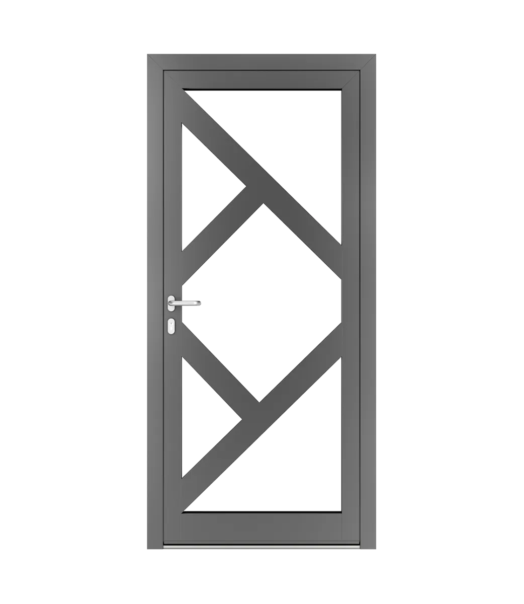 AP Fensterbau, Schnürungen in Aluminiumtüren - Beispiel Nr. 14