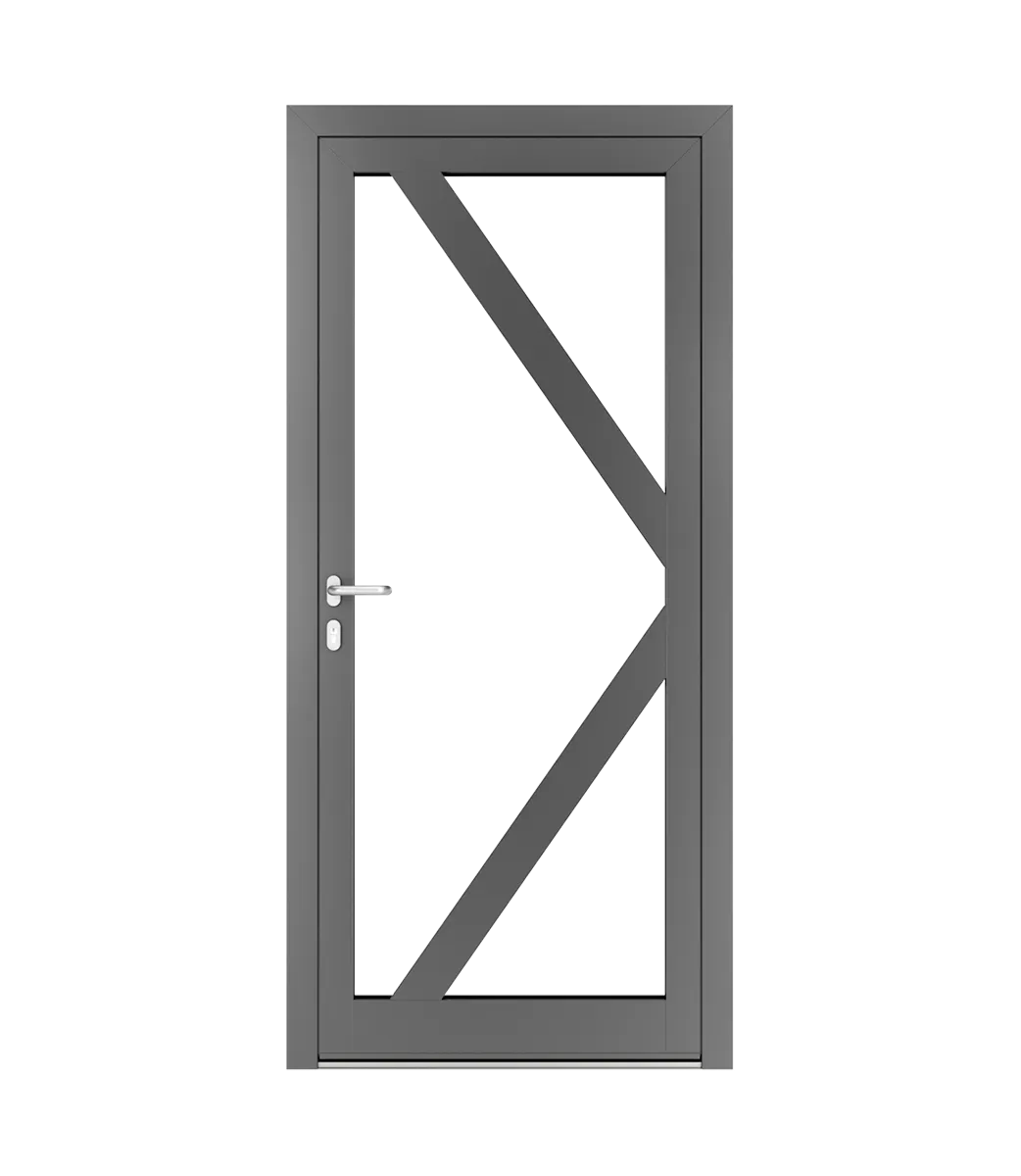 AP Fensterbau, Schnürungen in Aluminiumtüren - Beispiel Nr. 7